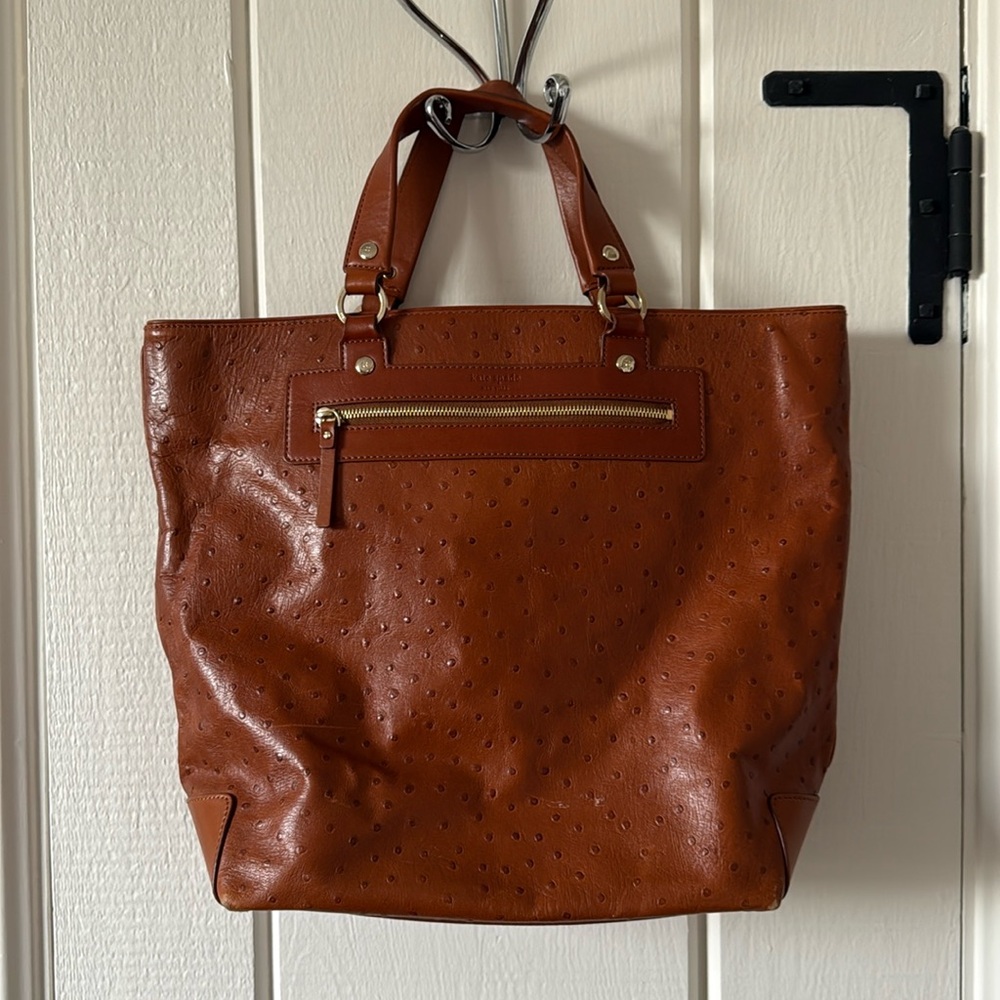 2000s Kate Spade leather tote